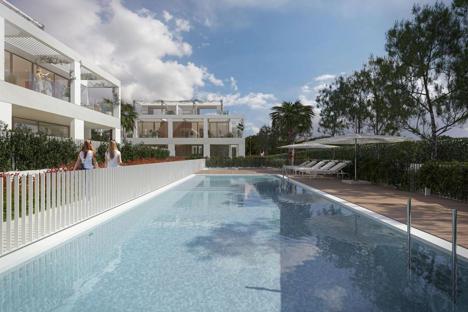 New build penthouses near the beach of Cala Egos