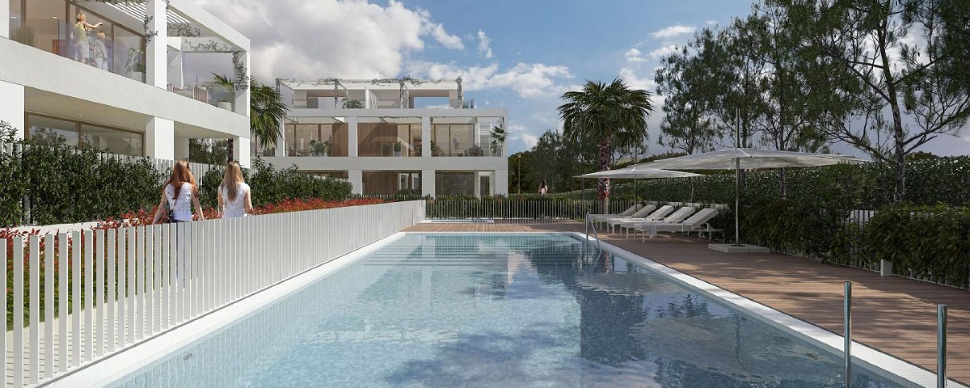 New build penthouses near the beach of Cala Egos